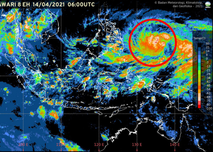 Waspada Siklon Tropis Surigae! BMKG Prediksi Berkembang Jadi Topan
