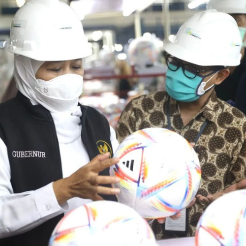 Bola Piala Dunia 2022 Diproduksi di Jawa Timur