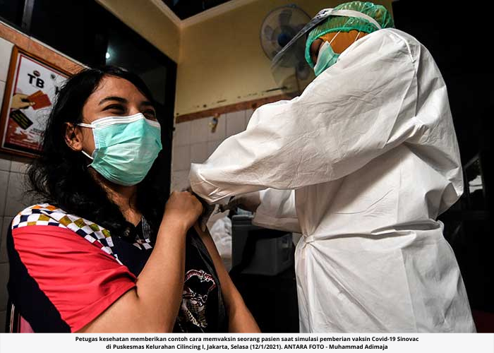 Jadwal dan Lokasi Vaksinasi Covid-19 di Jakarta