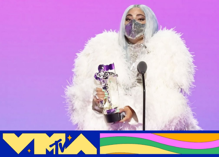 Lady Gaga Pakai Masker Buatan Desainer Indonesia di MTV Video Music Awards 2020 