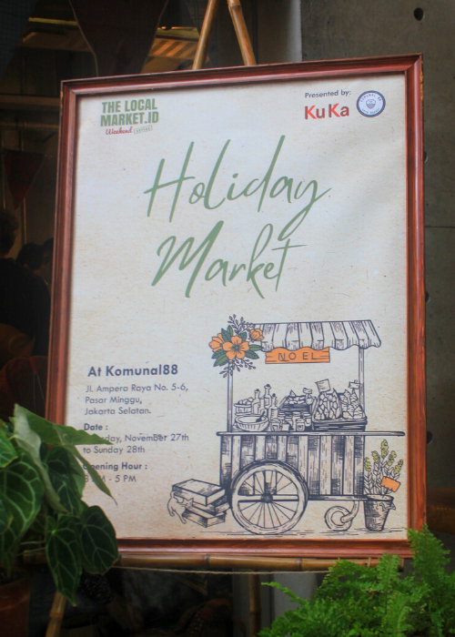 Siaran Pers -  The Local Market Weekend Series: Holiday Market