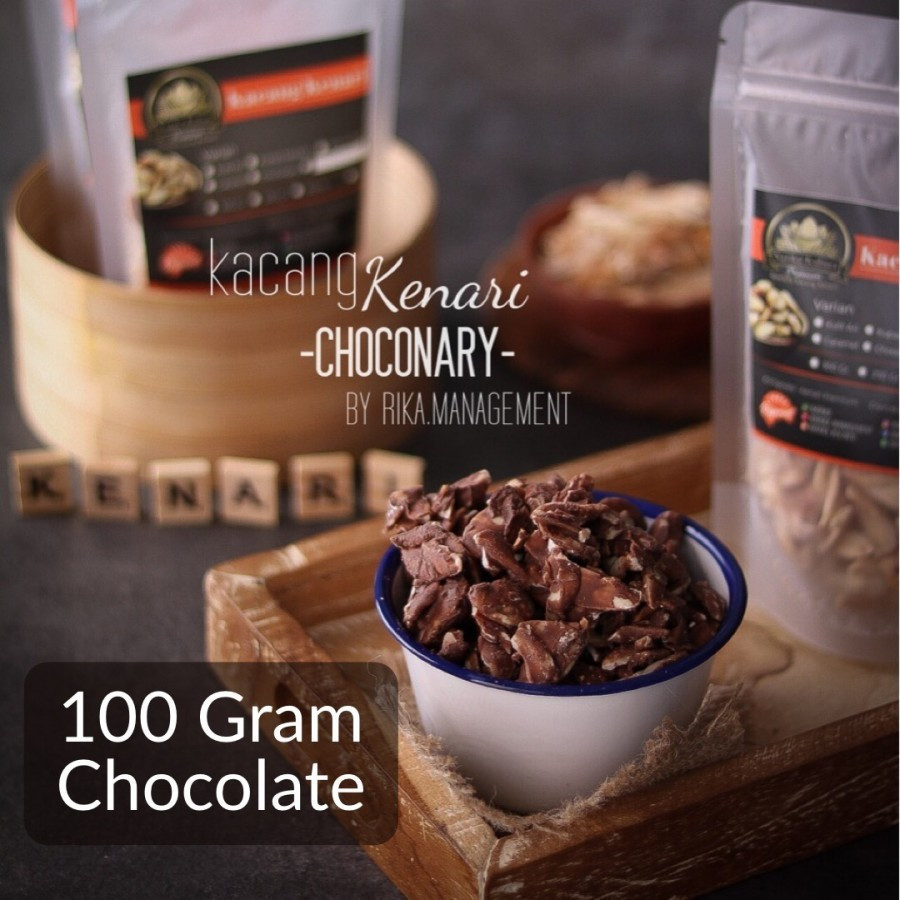 100 Gram Chocolate Roasted Kenari Nuts