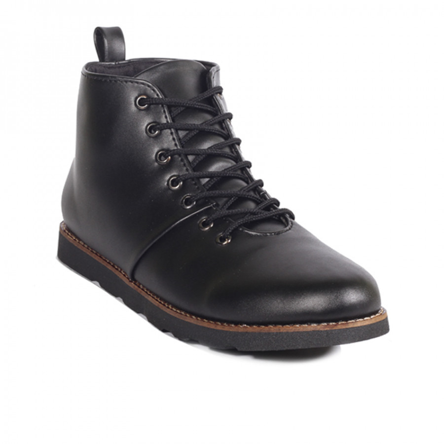 Lunatica Footwear Brian Black | Sepatu Boots Pria Casual