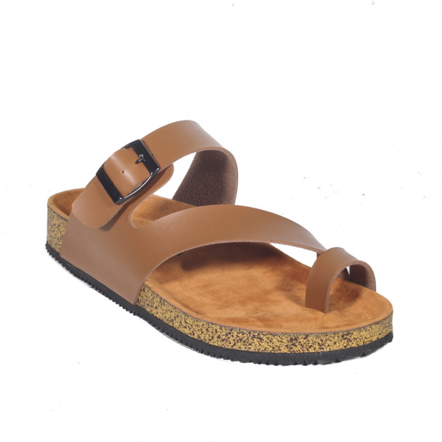 Zensa Footwear Kagura Brown Sandal Wanita Casual Original