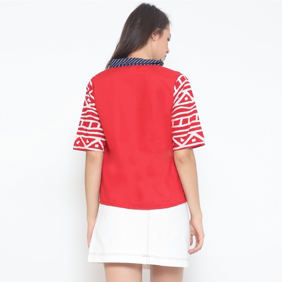 Stephi Blouse - Red