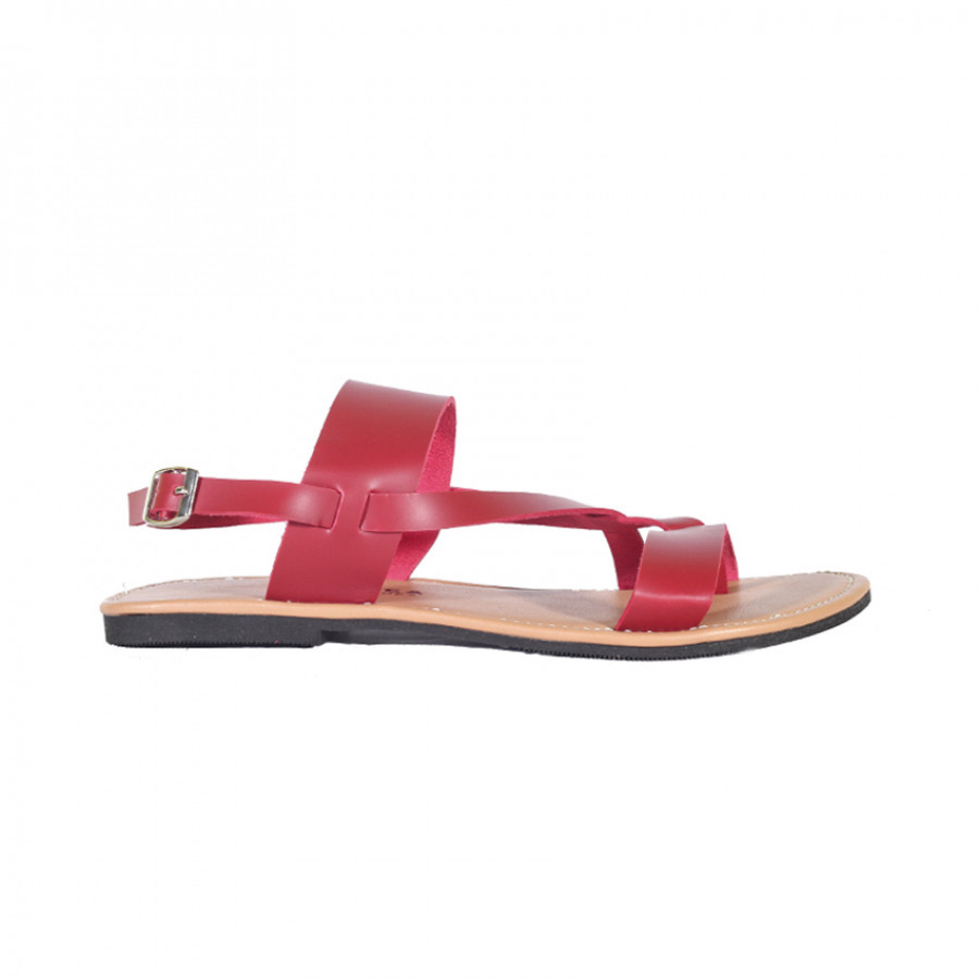 Himeka Red | Lvnatica Footwear Sandal Wanita Casual