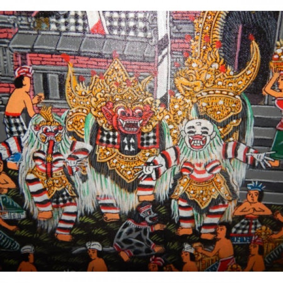 Lukisan tradisional kebudayaan bali  100072