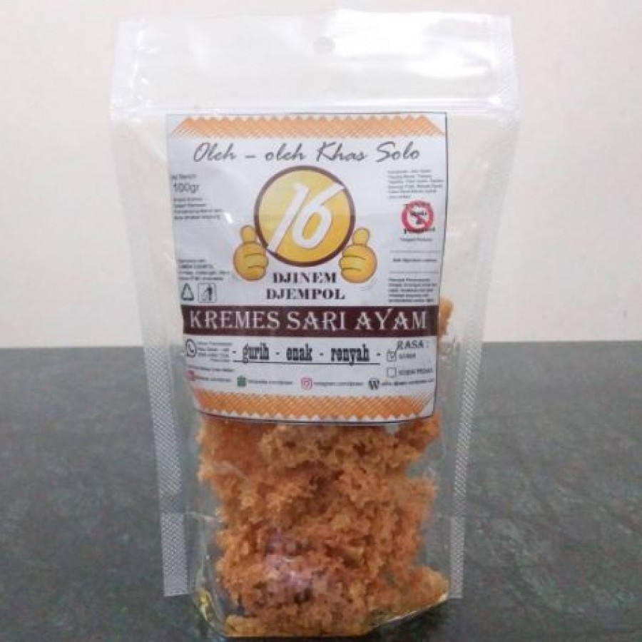 877 463 5346 >> Kremes Sari Ayam 100g Ku Ka 877 463 5346 >> Kremes Sari Ayam 100g Ku Ka