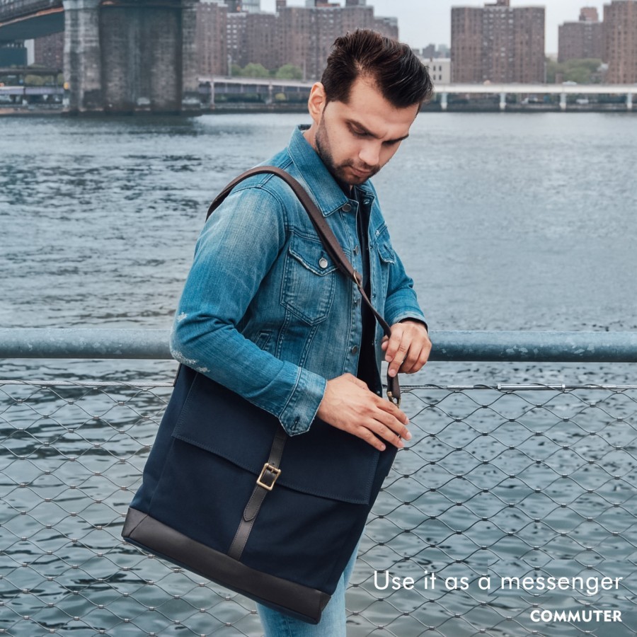 Convertible Bag Tas Backpack Selempang Kanvas Ku Ka