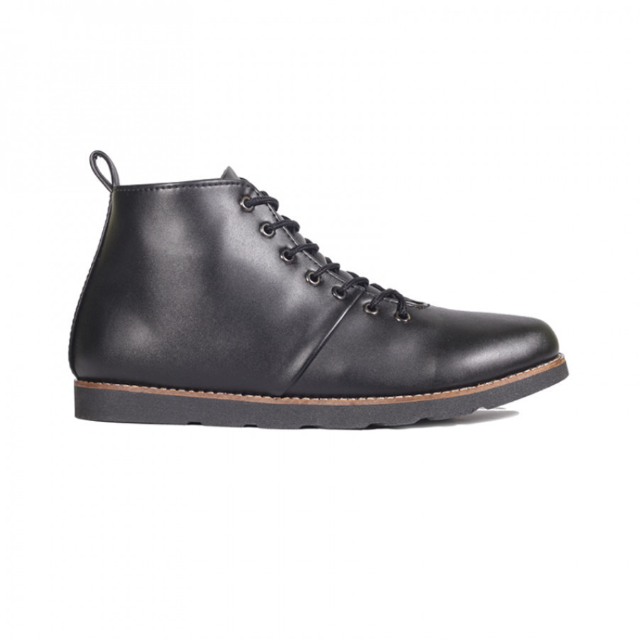 Lunatica Footwear Brian Black | Sepatu Boots Pria Casual