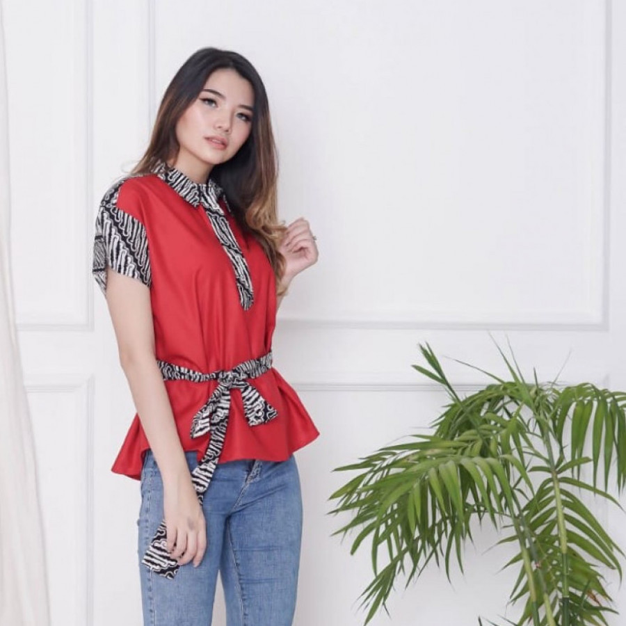 Batik Dirga Mira Atasan Wanita / Blouse Batik