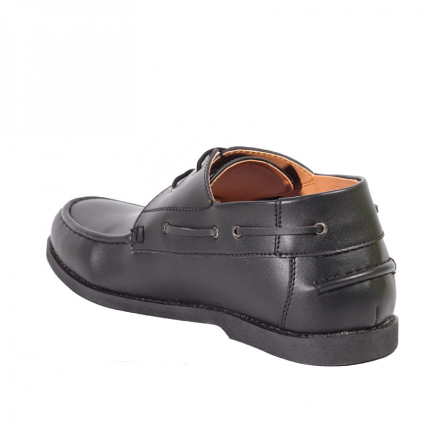 Malore Black | Zensa Footwear Sepatu Formal Pria Pantofel Shoes