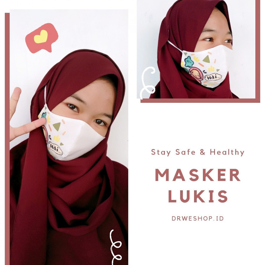 Masker Lukis Custom