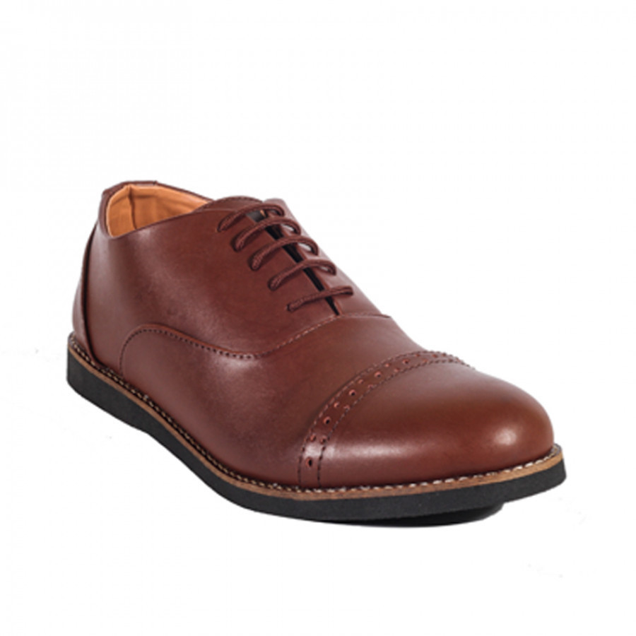 Lvnatica Footwear Oxford Brown Pantofel Shoes