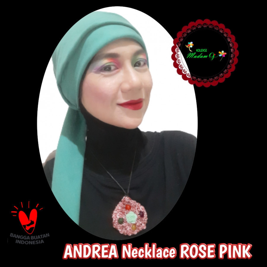 Andrea Necklace Rose Pink
