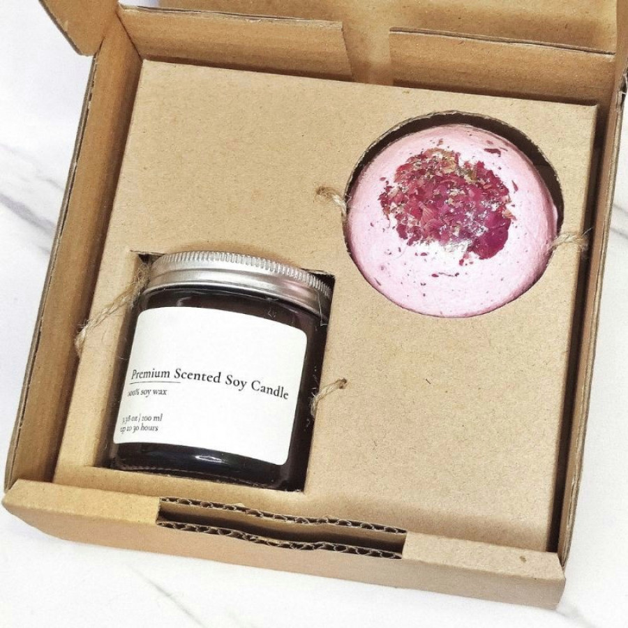 Hampers | Gift | Kado - Scented Candle Set 5
