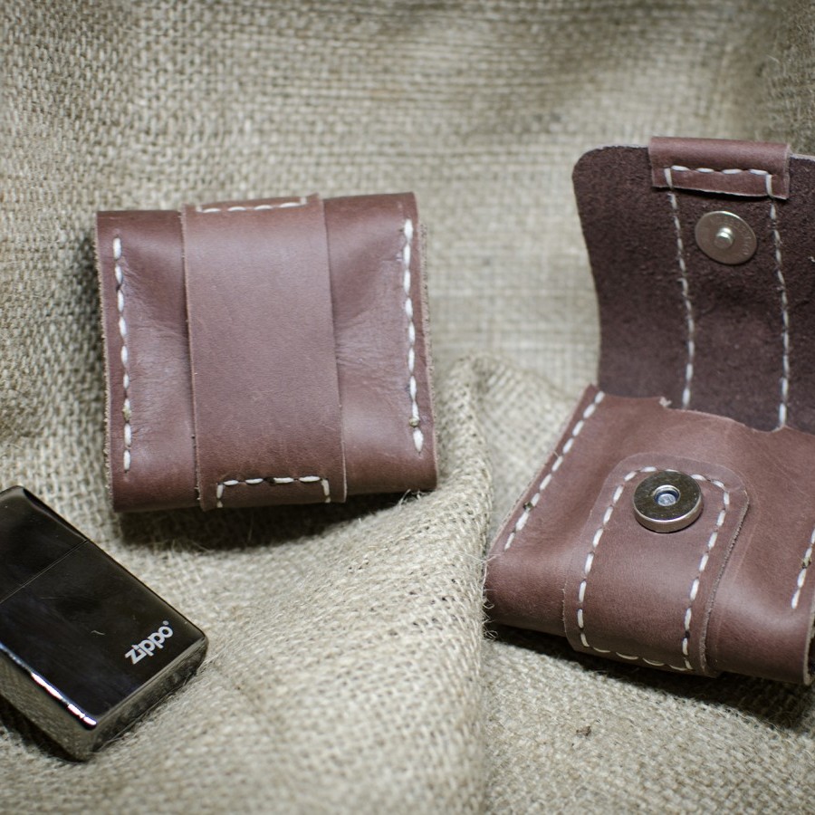 Zippo Pouch - Balee Leather