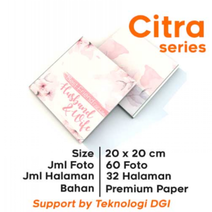 Photobook custom CITRA series 20x20cm (softcover)