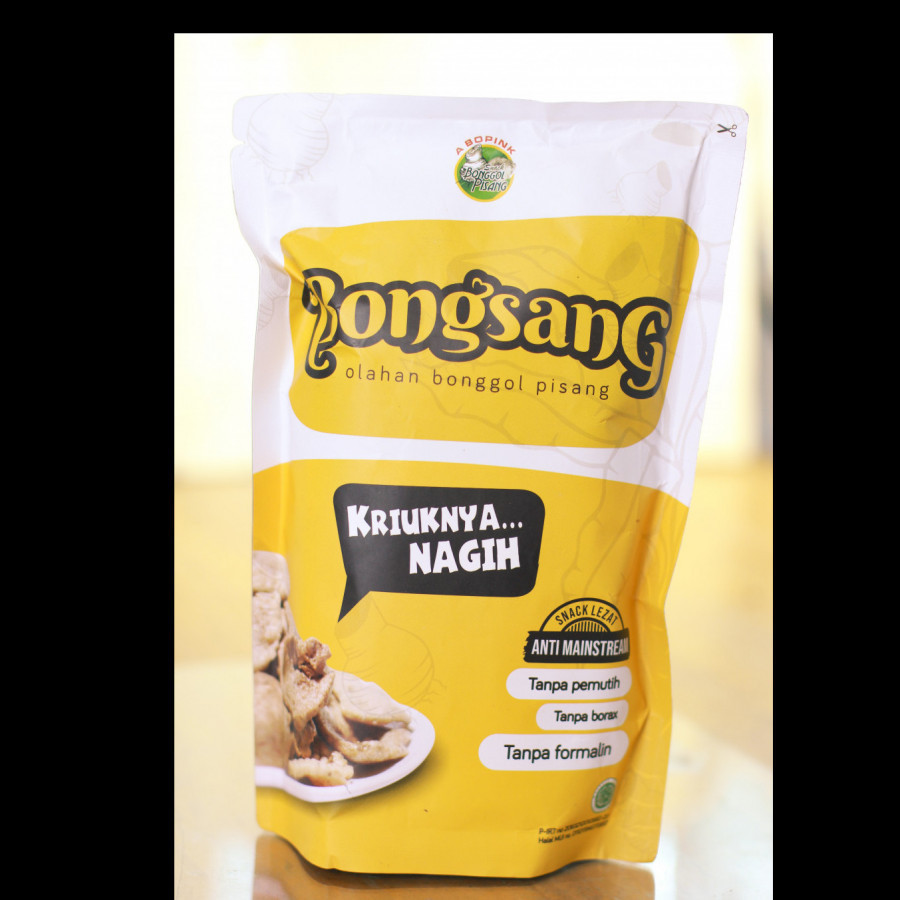 Bongsang (Bonggol Pisang) snack kaya nutrisi banyak variasi