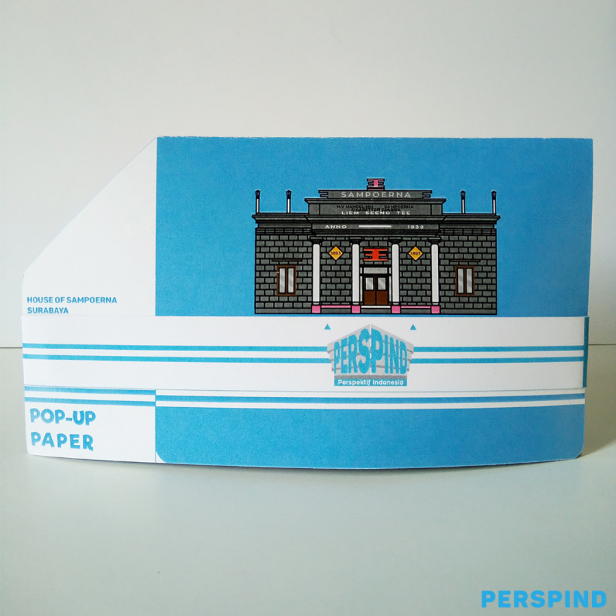 Pop Up Paper House of Sampoerna Surabaya