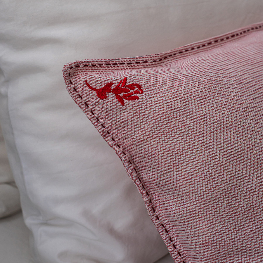Cushion Cover Stripe Sedap Malem - Pink