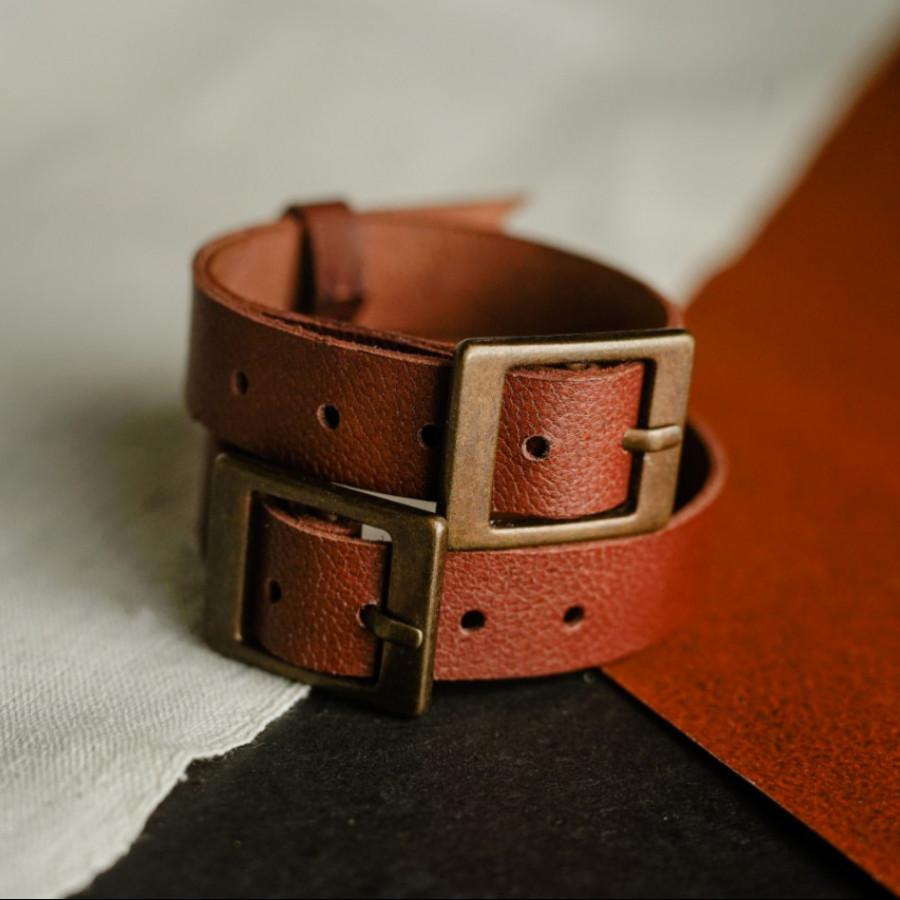 TEMU Leather Bracelet/Gelang Kulit