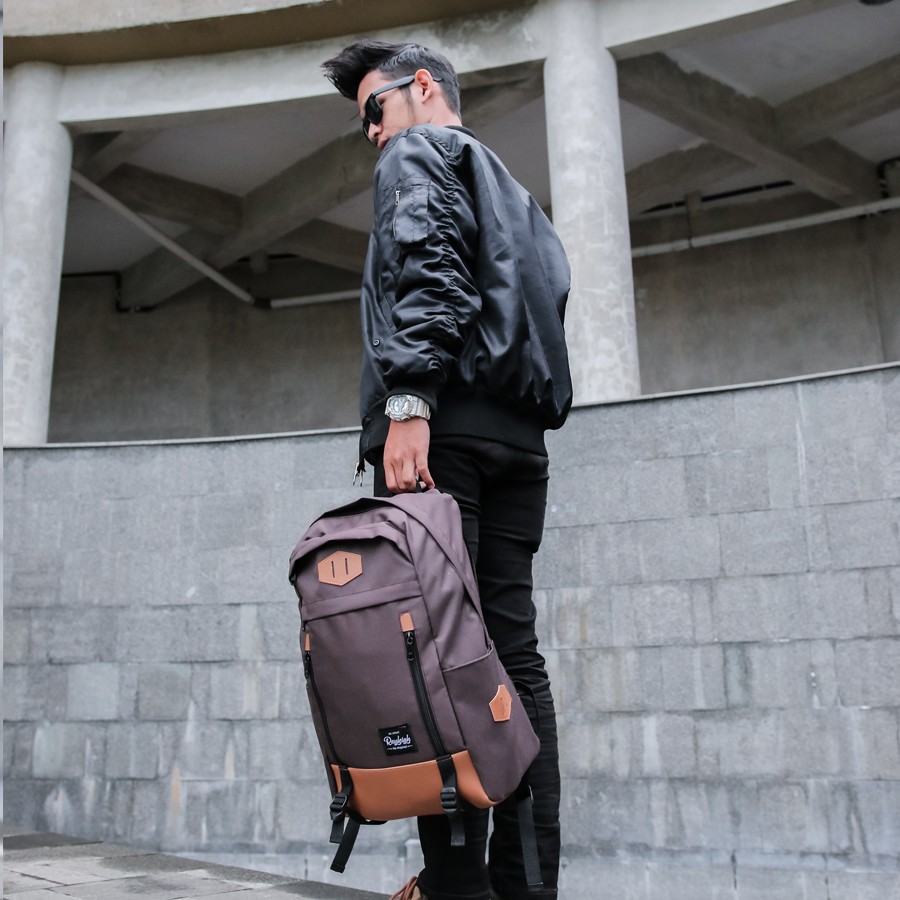 Tas Backpack, Rayleigh Elbe Series, Brown