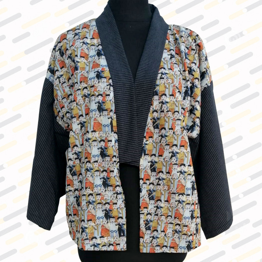 Outer Kimono "Kerukunan Umat" Kolaborasi Abhy