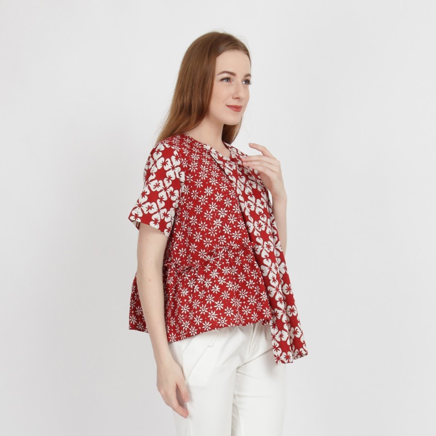 Batik Dirga Rengganis Atasan Wanita / Blouse Batik