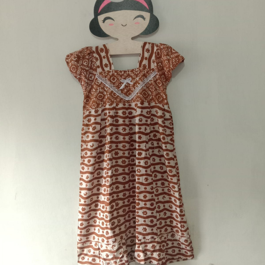 Dress Anak Batik Cap BRW