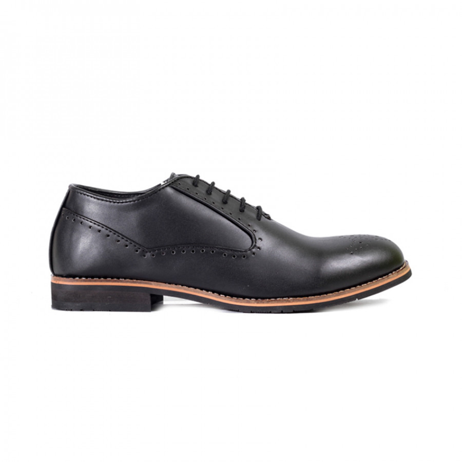 Lunatica Footwear Cerberus Black | Sepatu Formal Pria Pantofel