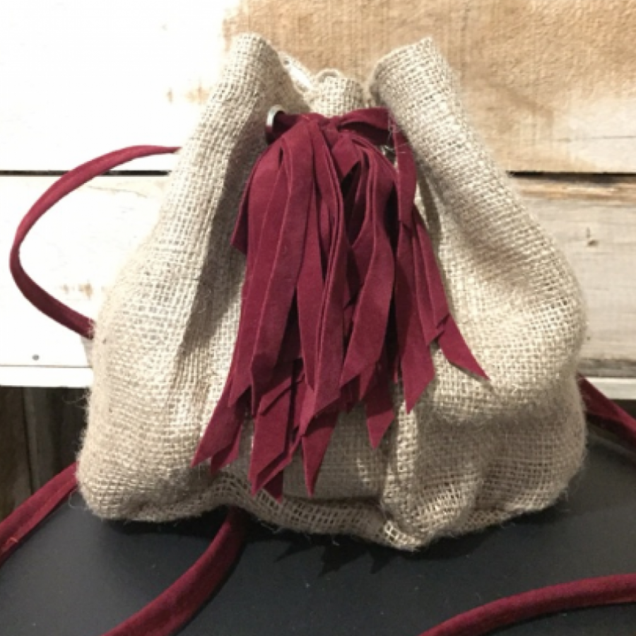 Mini Bag Burlap