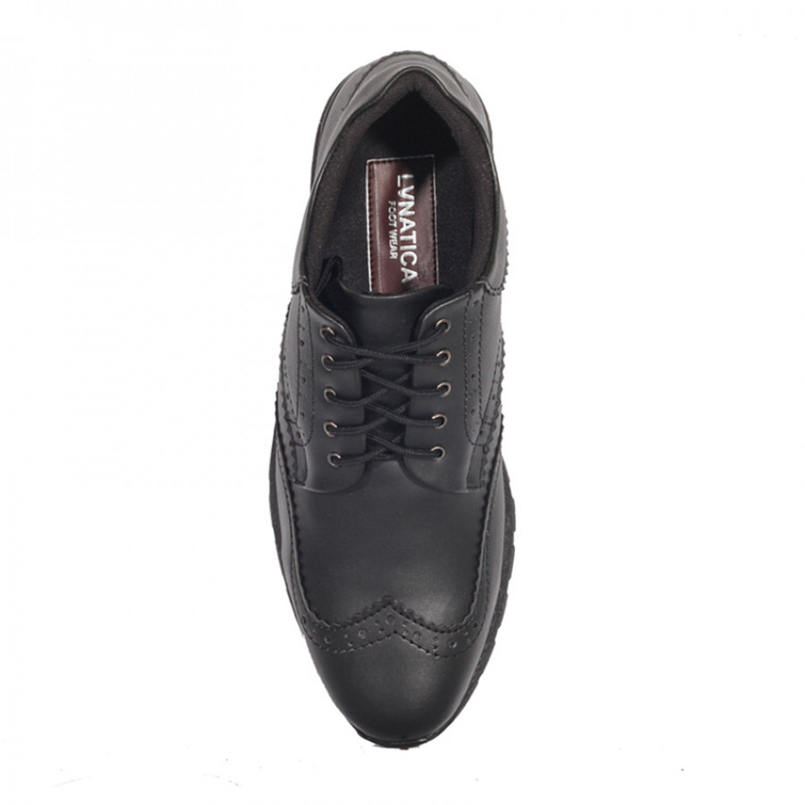 Lvnatica Footwear Wales Black Sepatu Formal | Pantofels Pria