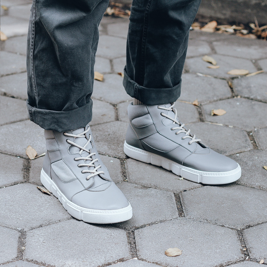 Lunatica Footwear Morgue Grey | Sepatu Sneaker Pria Casual