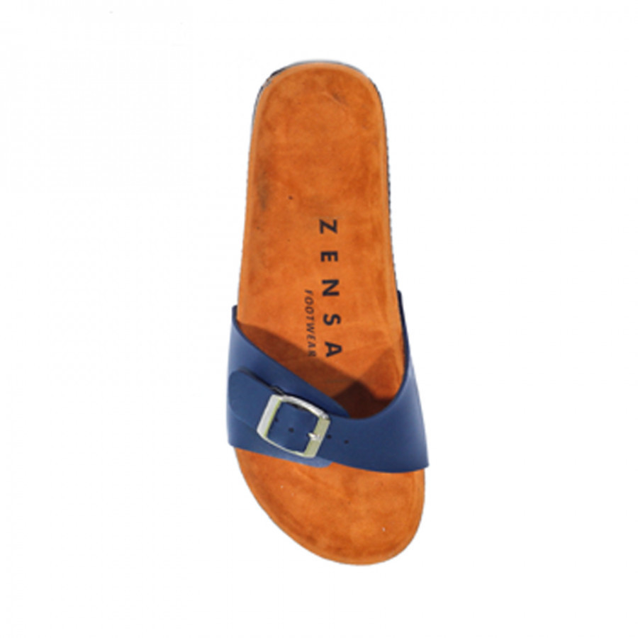 Zensa Footwear Hestia Navy Sandal Slipper Wanita Orignal