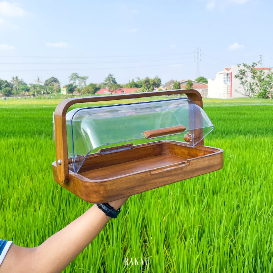 Wooden Bread Box