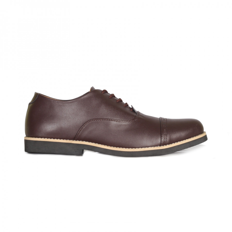 Flurry Brown | Zensa Footwear Sepatu Formal Pria Pantofel Shoes
