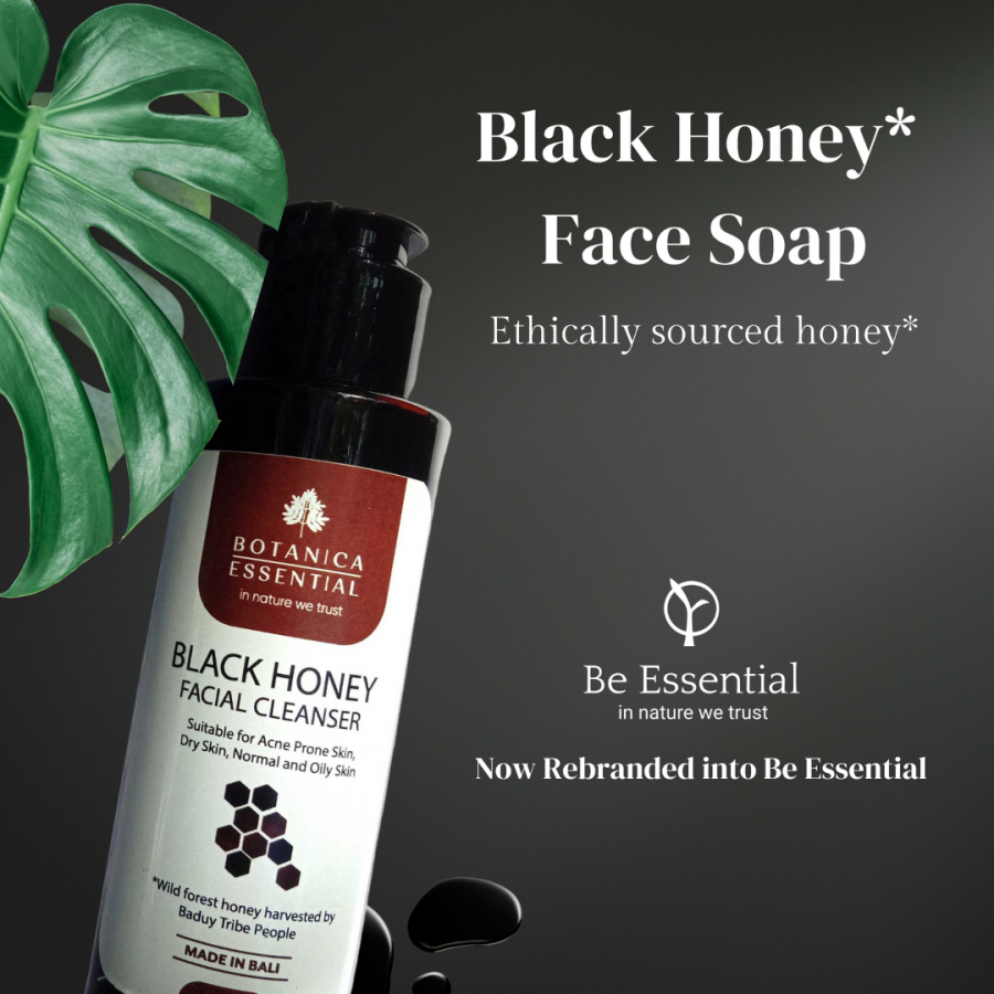 Be Essential Black Honey Face Soap Untuk Perawatan 3 bulan