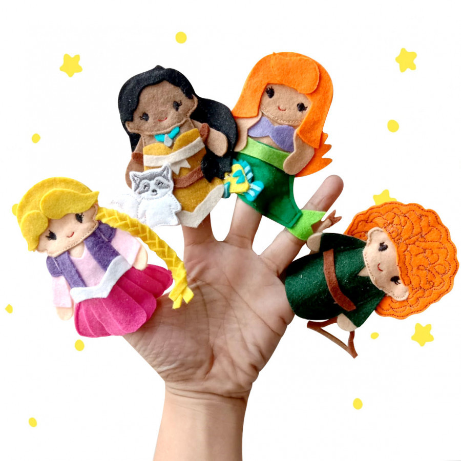 Finger Puppet Princess Series