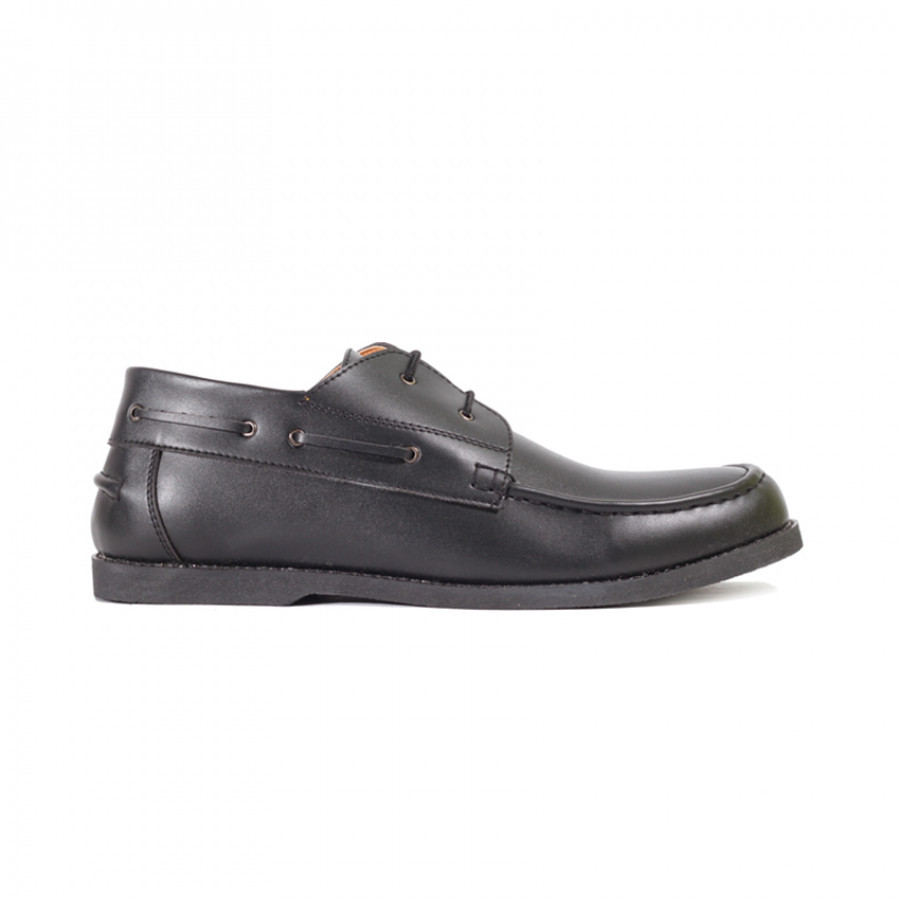 Malore Black | Zensa Footwear Sepatu Formal Pria Pantofel Shoes