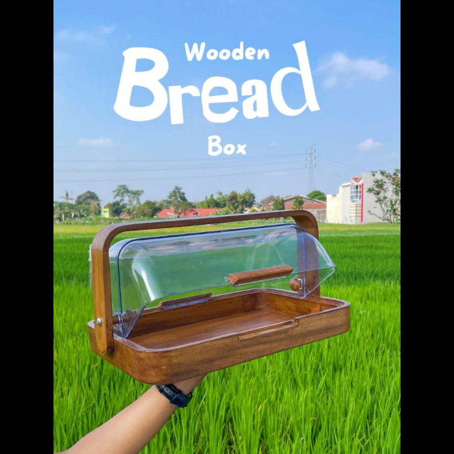 Wooden Bread Box