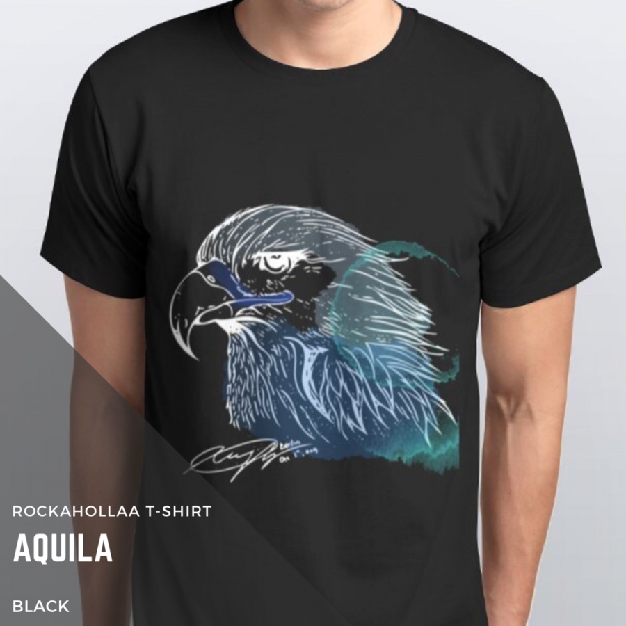 Rockahollaa T-Shirt Aquila Black