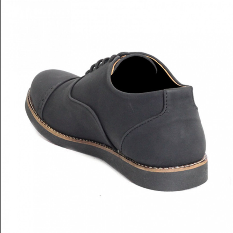 Lvnatica Sepatu Pria Pantofel Oxford Black Formal Shoes