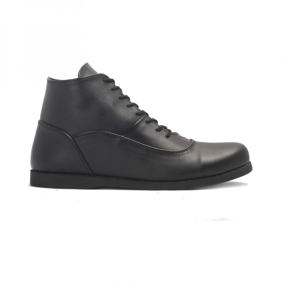 Alton Black | Zensa Footwear Sepatu Boots Pria