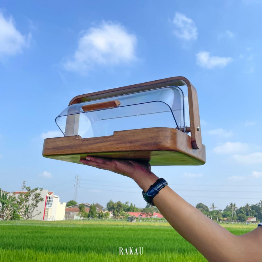 Wooden Bread Box