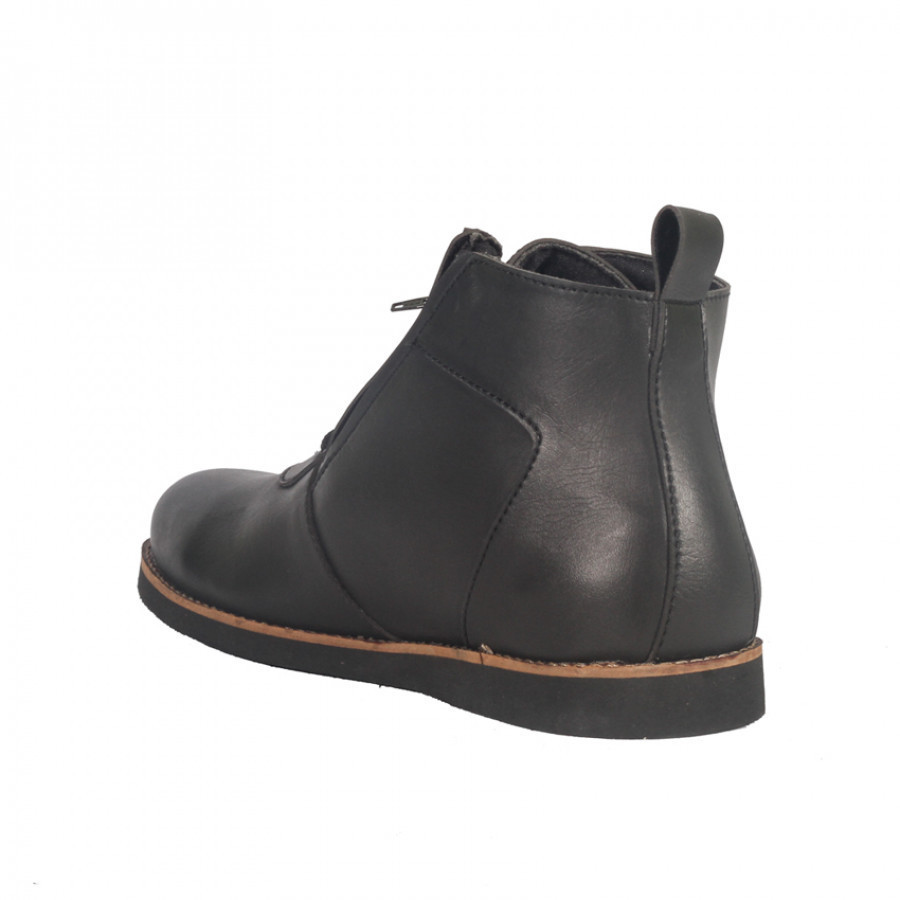 Lunatica Footwear Lyon Black | Sepatu Boots Pria
