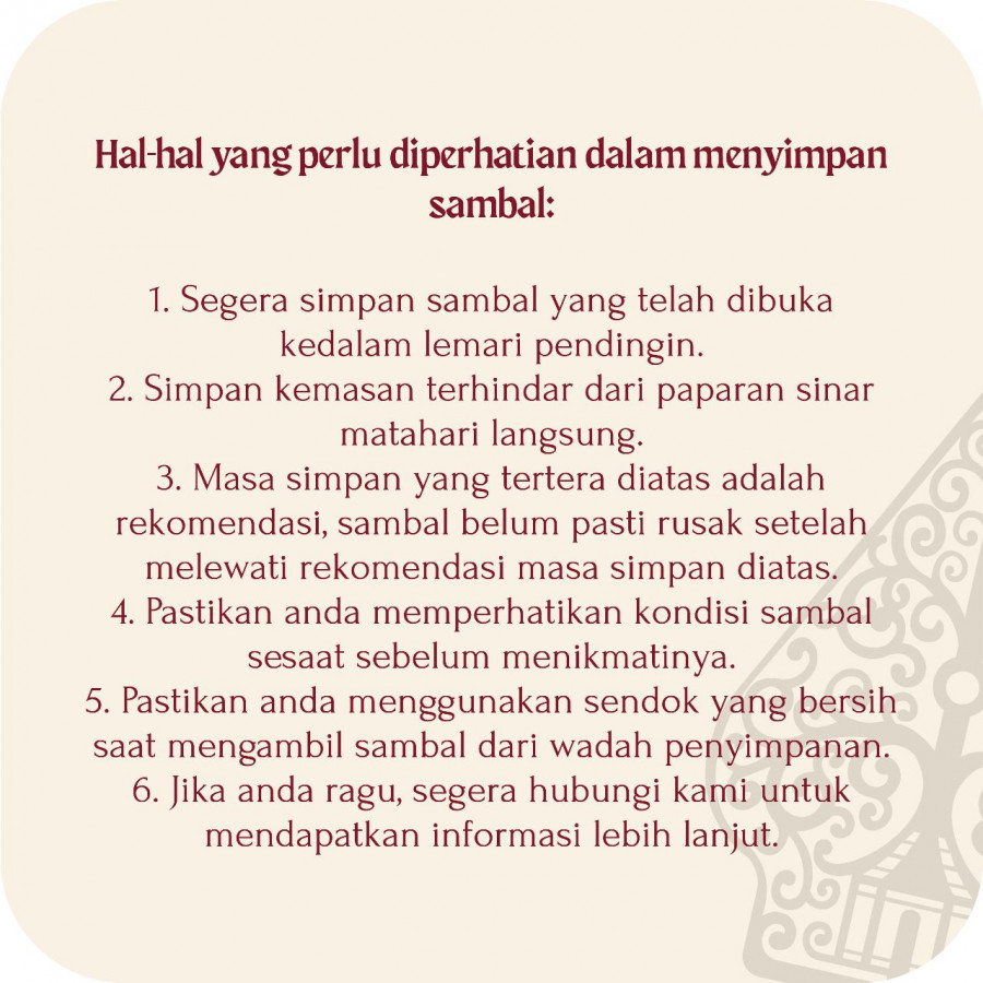 Ketjandoean - Sambal Tjoemi Asin