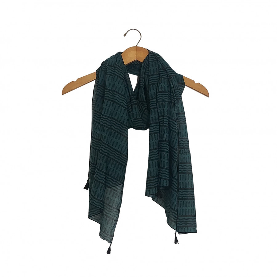 Scarf Kuta Street - Blue