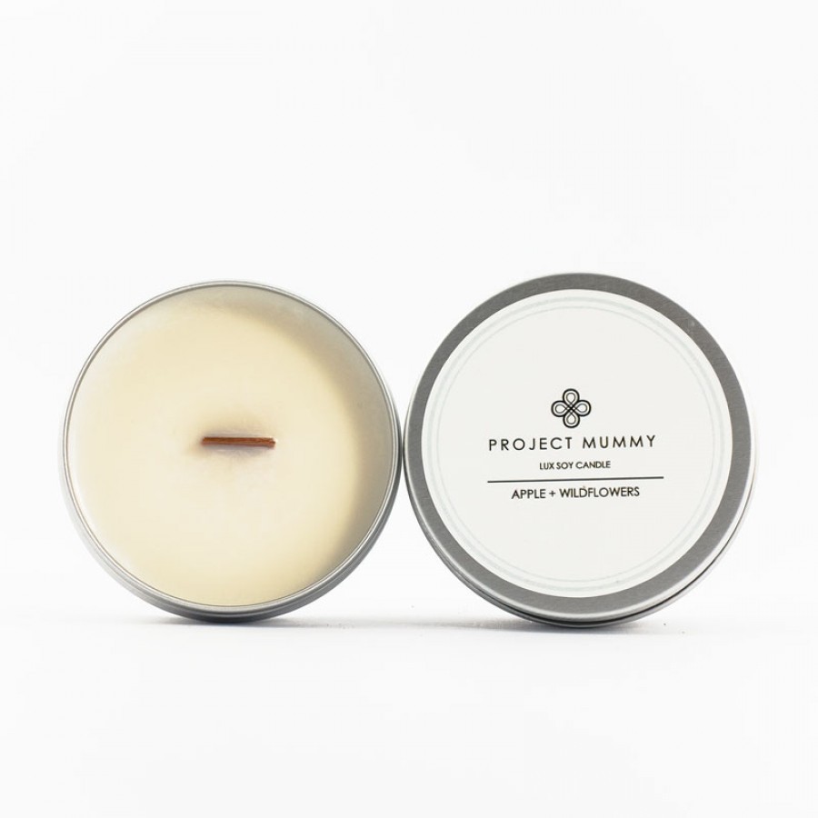 Apple + Wildflowers - Travel Candle