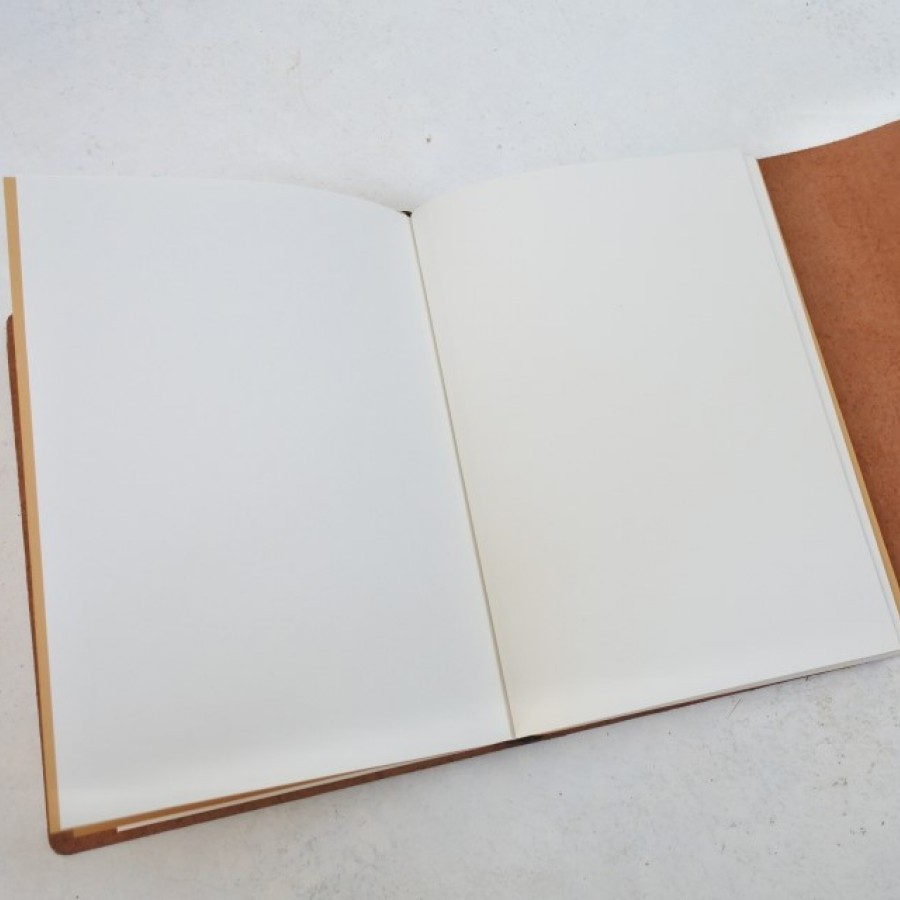 Handmade Journal Sketchbook LEATHER COVER